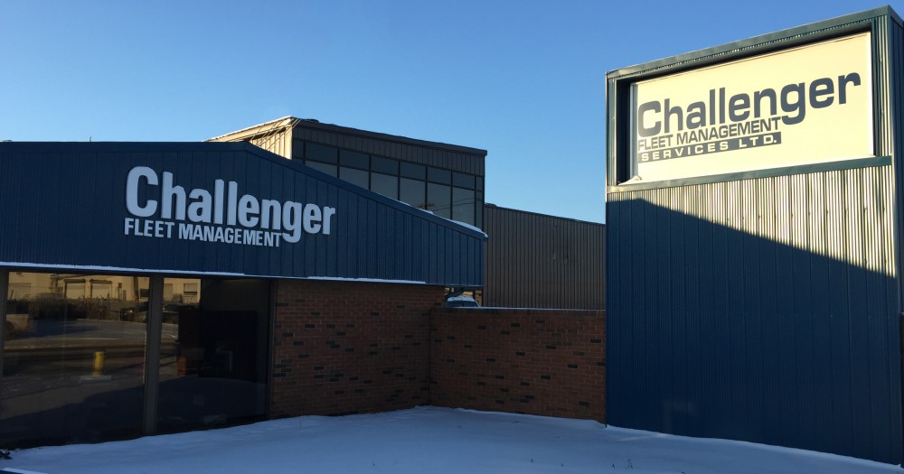 Challenger Fleet Management Location front Edmonton Alberta OIlfield Rentals