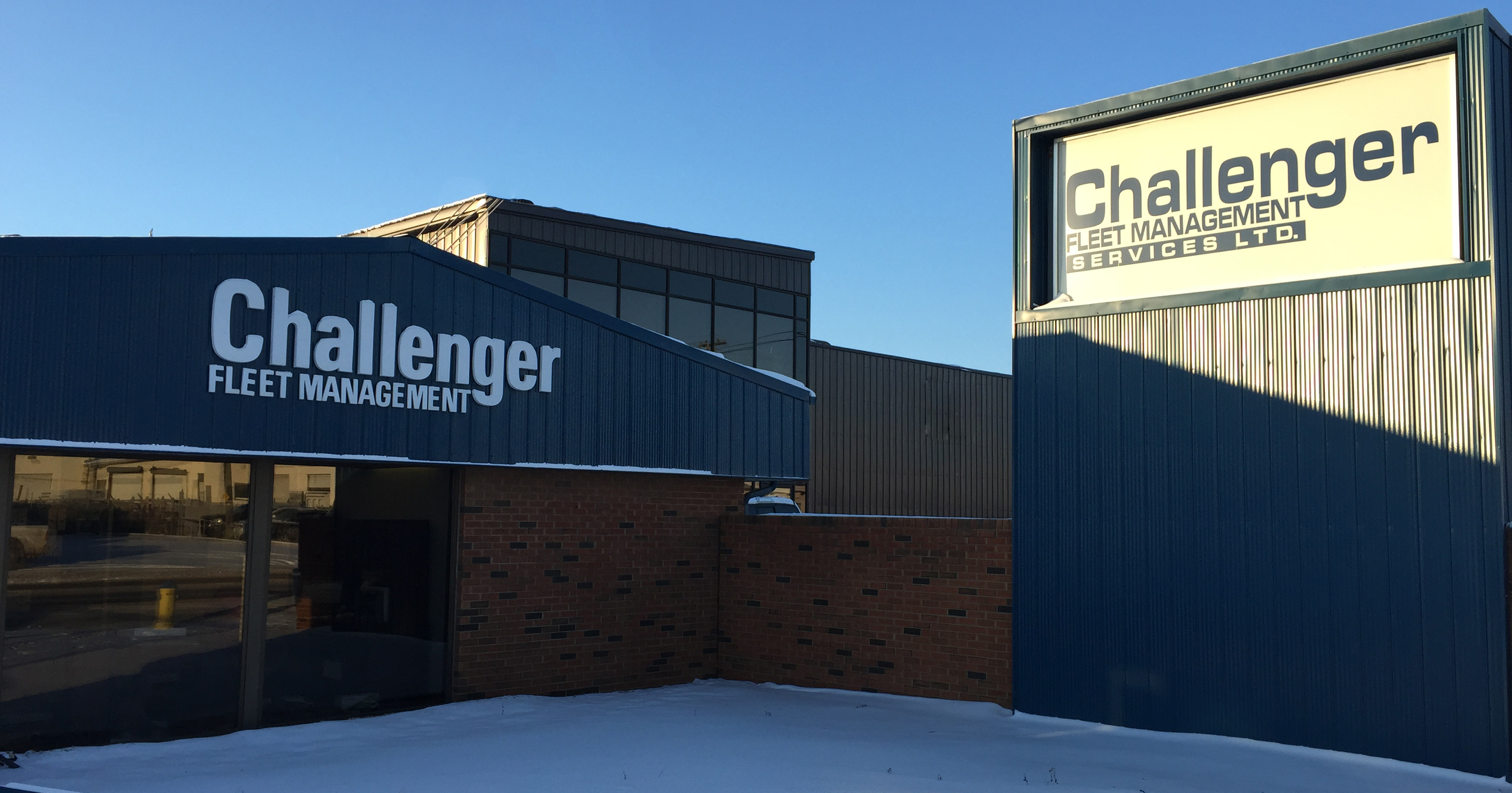 Challenger Fleet Management Location front Edmonton Alberta OIlfield Rentals